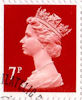 Definitive 7p Stamp (1985) Brownish Red