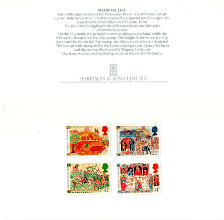 Harrison Packs from Collect GB Stamps