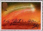Halley's Comet 31p Stamp (1986) 'Twice in a Lefetime'