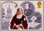 Victorian Britain 31p Stamp (1987) Albert Memorial, Ballot Box and Disraeli