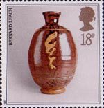 Studio Pottery 18p Stamp (1987) Pot by Bernard Leach