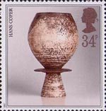 Studio Pottery 34p Stamp (1987) Pot by Hans Coper