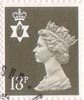 Regional Definitive - Northern Ireland 18p Stamp (1987) Olive-Grey