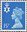 15p, Bright Blue from Regional Definitive - Northern Ireland (1989)