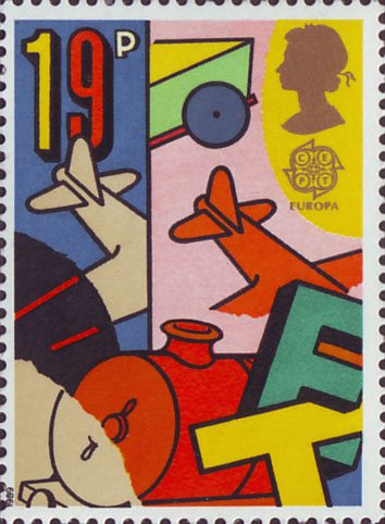  Caemarton Castle 11p Great Britain Postal Stamp : Toys & Games