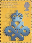 20p, Technological Achievement Award from The Queens Award for Export and Technology (1990)