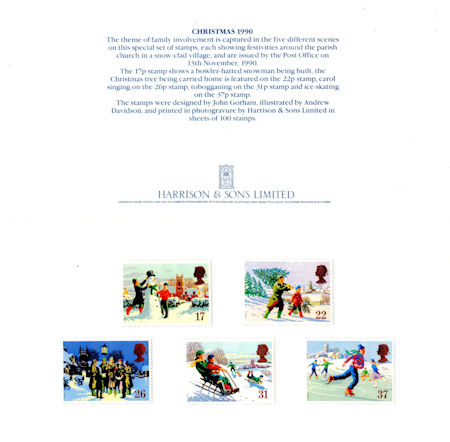 Harrison Packs from Collect GB Stamps