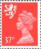 Regional Definitive - Scotland 37p Stamp (1990) Rosine