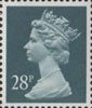 Definitive 28p Stamp (1991) Deep Bluish Grey