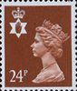 Regional Definitive - Northern Ireland 24p Stamp (1991) Chestnut
