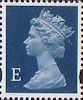 Definitives E Stamp (1993) deep blue