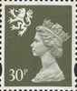 Regional Definitive - Scotland 30p Stamp (1993) Deep Olive-Grey
