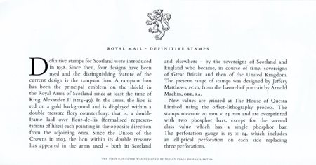 Regional Definitive - Scotland (1993)