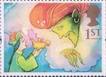 Greetings - Giving 1st Stamp (1993) Aladdin and the Genie