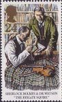 Sherlock Holmes 24p Stamp (1993) The Reigate Squire