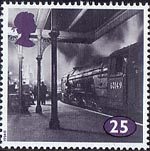 The Age of Steam 25p Stamp (1994) Class A1 No. 60149 Amadis at Kings Cross