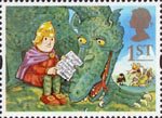 Greetings - Messages 1st Stamp (1994) Noggin and the Ice Dragon