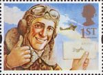 Greetings - Messages 1st Stamp (1994) Biggles
