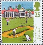 Golf 25p Stamp (1994) The 18th Hole, Muirfield