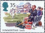 The Four Seasons. Summertime Events 35p Stamp (1994) Test Match, Lord's