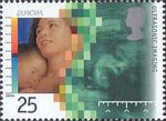 Europa. Medical Discoveries 25p Stamp (1994) Ultrasonic Imaging