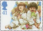 Christmas 1994 41p Stamp (1994) Angels
