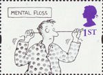 Greetings - Cartoons 1st Stamp (1996) 'MENTAL FLOSS' (Leo Cullum)