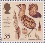 The Wildfowl and Wetlands Trust 35p Stamp (1996) Bittern