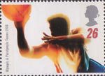 Olympics and Paralympics 1996 26p Stamp (1996) Basketball
