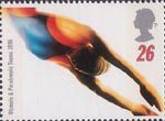 Olympics and Paralympics 1996 26p Stamp (1996) Swimming