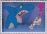 Big Stars from the Small Screen - Children's TV Characters 43p Stamp (1996) Dangermouse