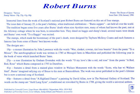 Reverse for Robert Burns