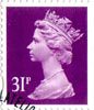Definitive 31p Stamp (1996) Deep Mauve