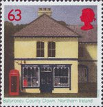 Post Offices 63p Stamp (1997) Ballyroney, County Down
