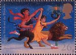Magical Worlds 26p Stamp (1998) The Lion, The Witch and the Wardrobe (C.S. Lewis)