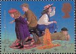 Magical Worlds 37p Stamp (1998) The Phoenix and the Carpet (E. Nesbit)