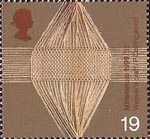 Workers Tale 19p Stamp (1999) Woven Threads (woolen industry)