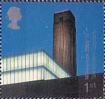 Millennium Projects (5th Series). 'Art and Craft' 1st Stamp (2000) Bankside Galleries (Tate Modern, London)