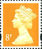 Definitive 8p Stamp (2000) Yellow