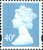 Definitive 40p Stamp (2000) Deep Azure