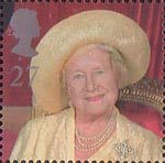 Queen Elizabeth the Queen Mother's 100th Birthday 27p Stamp (2000) Queen Elizabeth the Queen Mother