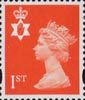 Regional Definitive - Northern Ireland 1st Stamp (2000) Bright Orange-Red