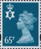 Regional Definitive - Northern Ireland 65p Stamp (2000) Greenish Blue