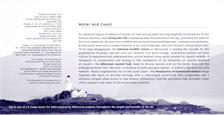 Millennium Projects (3rd Series). 'Water and Coast' (2000)