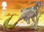 Rudyard Kiplings Just So Stories 1st Stamp (2002) The Elephant's Child