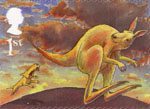 Rudyard Kiplings Just So Stories 1st Stamp (2002) The Sing-Song of Old Mans Kangaroo