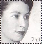 Golden Jubilee 2nd Stamp (2002) Queen Elizabeth II, 1952 (Dorothy Wilding)