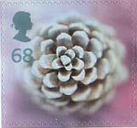 Christmas 2002 68p Stamp (2002) Pine Cone