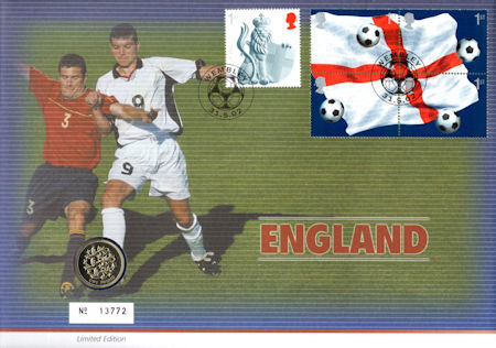 2002 Medal and Coin Covers from Collect GB Stamps