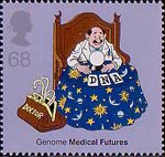 The Secret of Life 68p Stamp (2003) Medical Futures